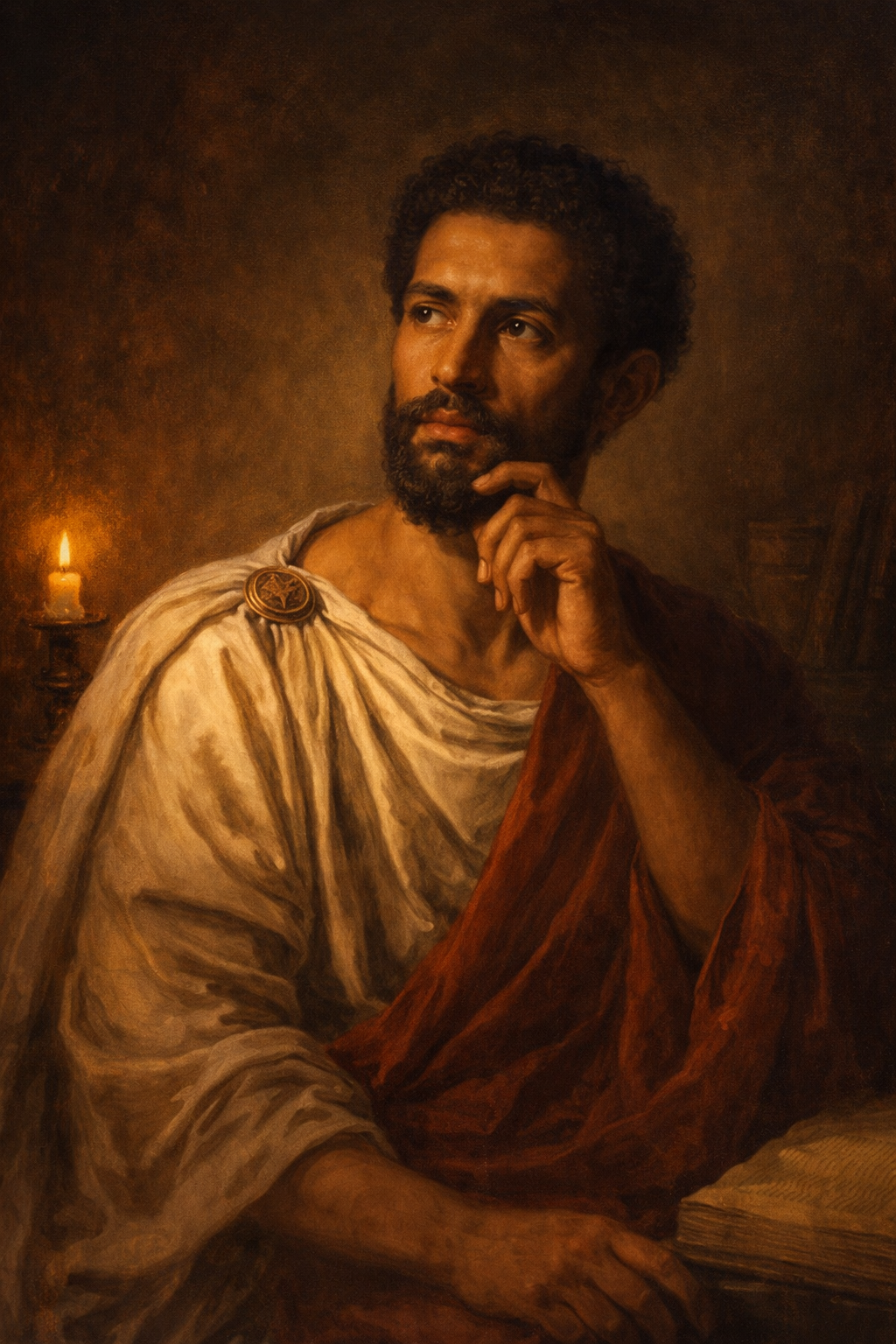 Saint Augustine of Hippo — born in Thagaste 354 AD